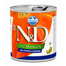 Farmina N&D dog PUMPKIN & lamb & blueberry Puppy konzerva 285 g